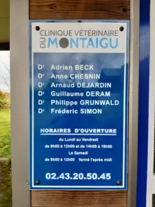 Clinique vétérinaire du Montaigu, site de Conlie à Conlie