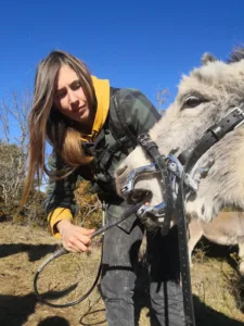 Dentiste équin Charlotte Augiat à La Réole